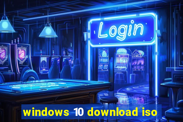 windows 10 download iso